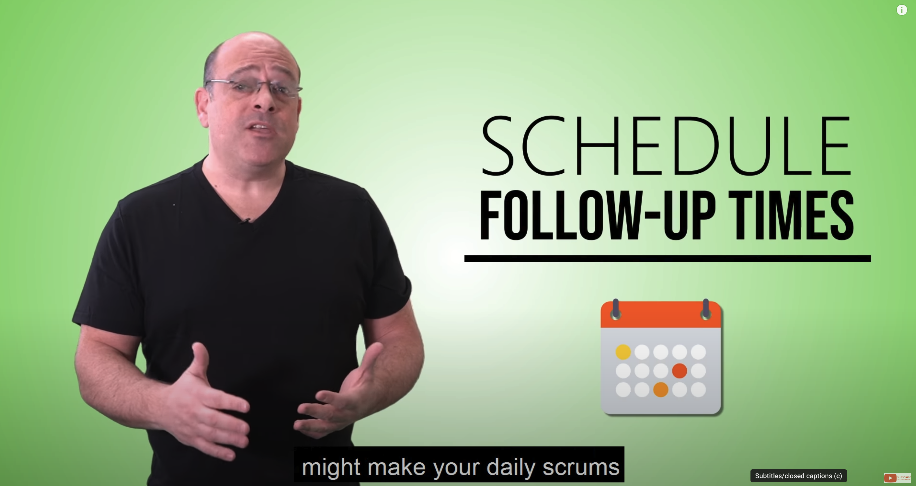 Scheduling Followups
